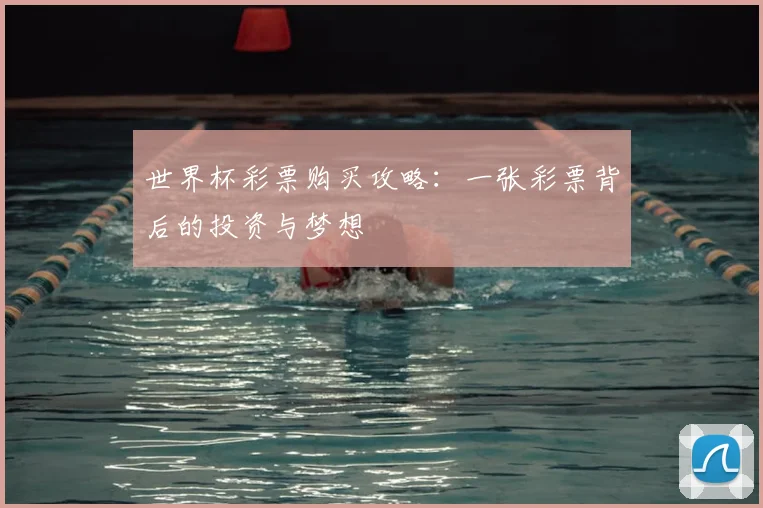 世界杯彩票购买攻略：一张彩票背后的投资与梦想