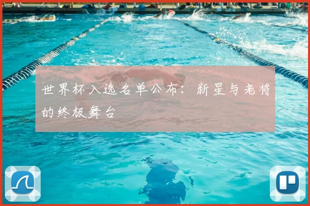世界杯入选名单公布：新星与老将的终极舞台